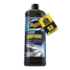 Meguiar's M6732 Marine RV One Step Compound 32oz Boat Oxidation Remover