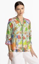 Johnny Was VACANZA BLOUSE - Kayla Size Medium NWT