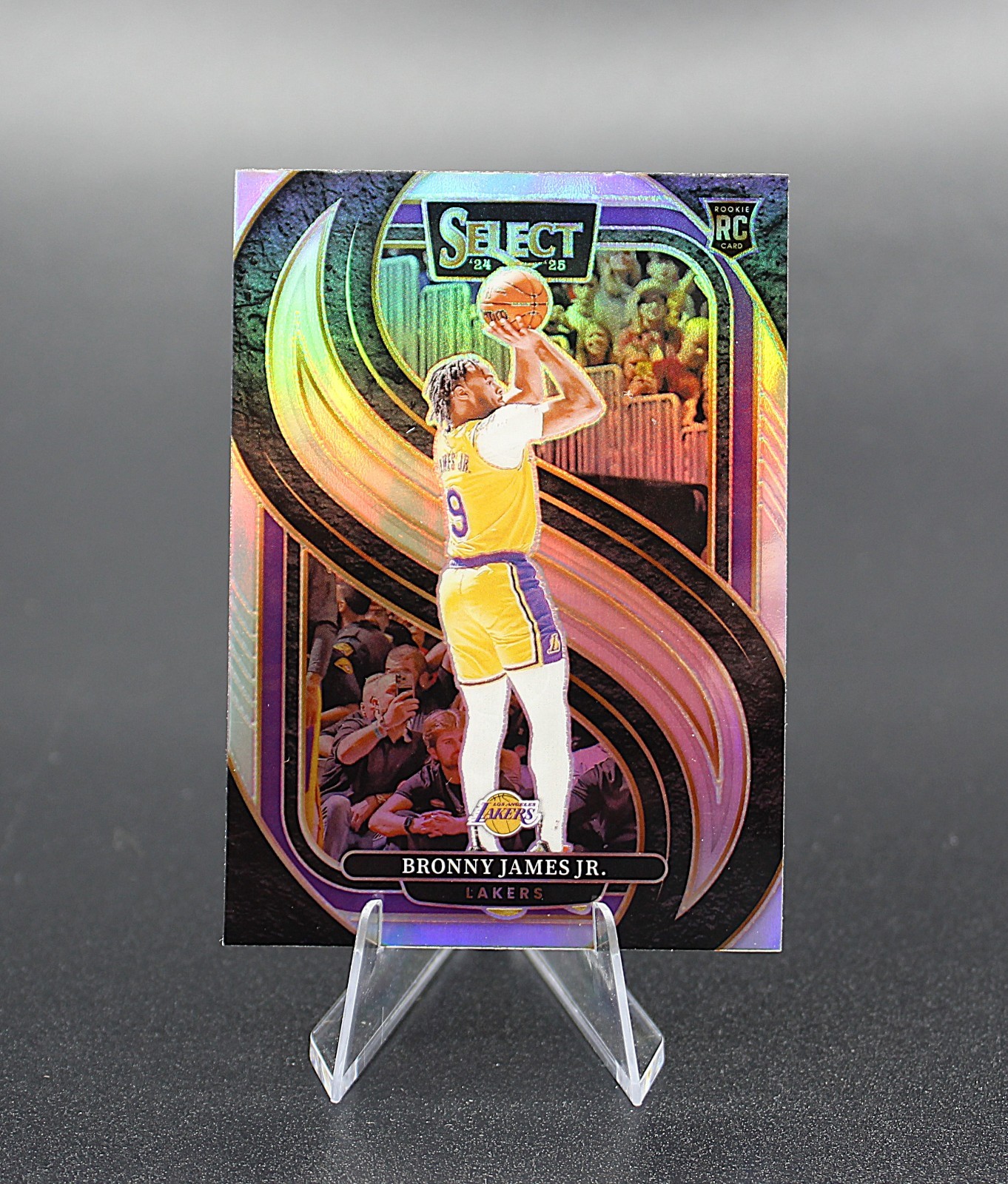 2024-25 Panini Select - Premier Level Bronny James #179 Silver Prizm (RC)