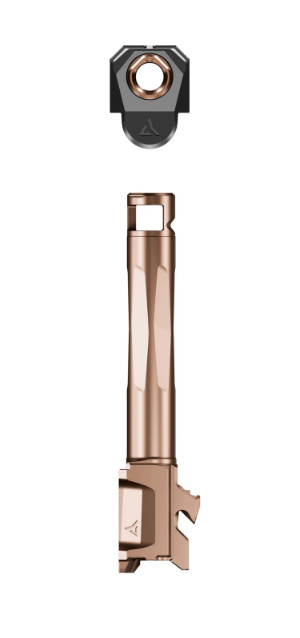 Radian 8BMX3 AFTERBURNER + RAMJET for RUGER RXM® - 4" (G19/45) Bronze