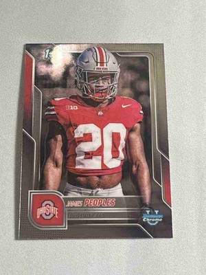 2025 Bowman Chrome University Football Pick Your Base #1-200 - Buy More & Save