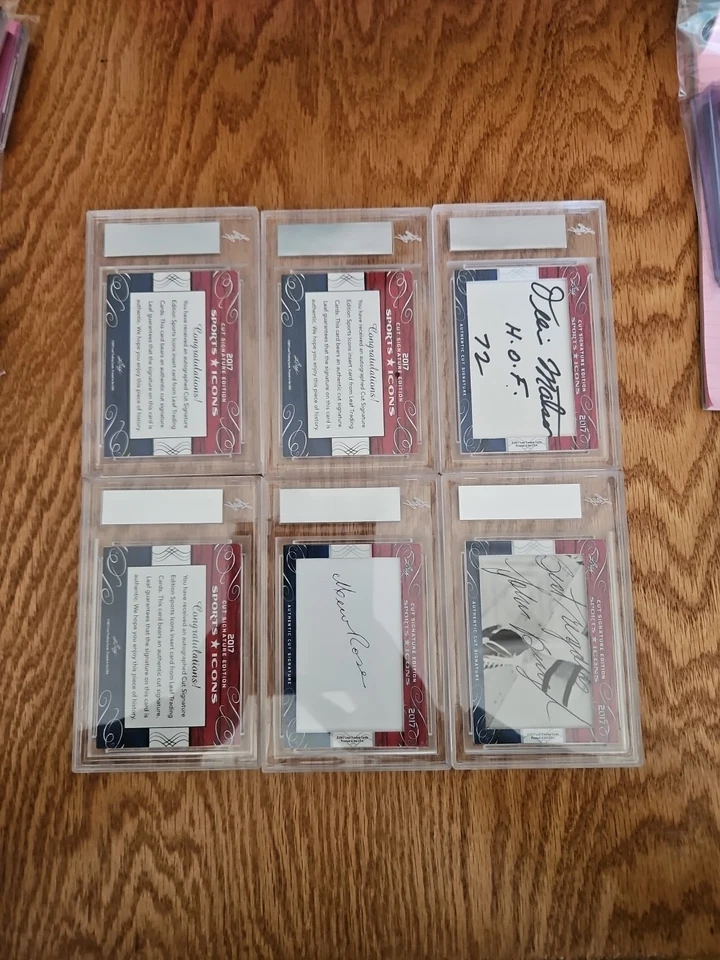 2017 Leaf Sports Icons Autographs - Image 2 of 2