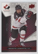 2018 Upper Deck Team Canada Juniors Exclusives /225 Brigette Lacquette #74 4wd
