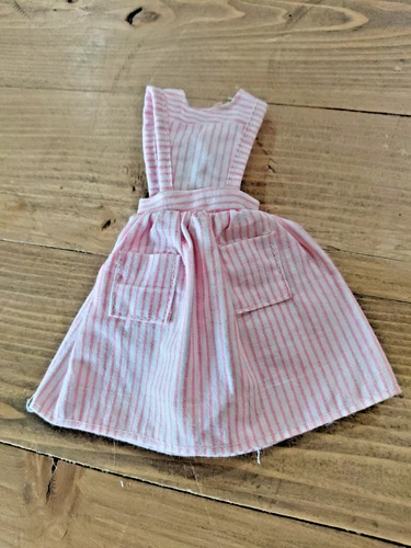 Vintage Barbie Candy Striper Volunteer# 889 Jumper Dress