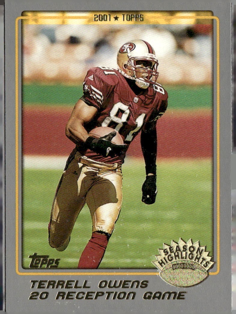2001 Topps #281 Terrell Owens