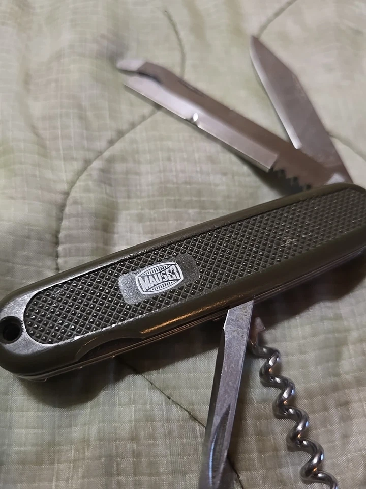 Navaja suiza VICTORINOX Suiza modelo MAUSER 3 hojas inoxidable ¡RARA BONITA! Foto 2 de 4