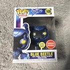 Funko Pop! Movies Blue Beetle #1406 Glow in the Dark GameStop Exclusive
