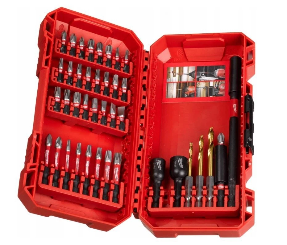 Milwaukee 4932492004 - Set Inserti E Punte Con Porta Inserti 40pz Shockwave - Image 3 of 3