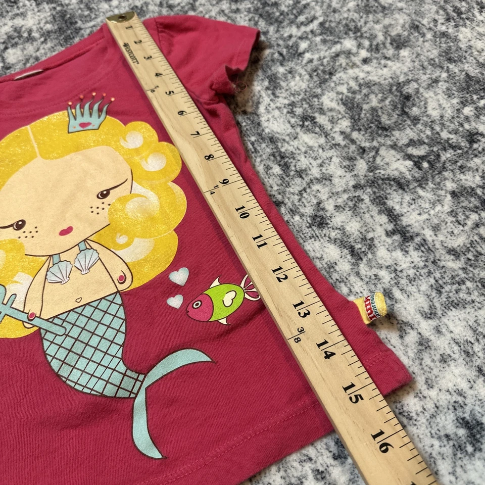 Little Girls Size 6 Gwen Stefani Harajuku Mini Top No Doubt Lovers Mermaid Pink - Image 4 of 4