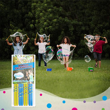 4 Big Bubble Wands: Making Giant Bubbles. Great Birthday Activity and Party Favo