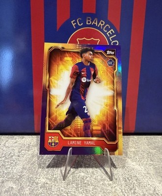 Lamine Yamal /299 Rookie RC Delantero Topps 23/24 Barcelona Team Fan-Set Barg-3