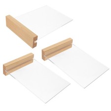 3 Pcs Sign Holder Stand Menu Holders for Tables Advertisement Display