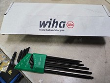 Wiha 37192 10 Piece Torx L-Shape Torx Key Set, 37192 4NB57 New Open Box