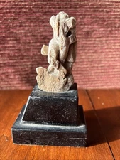 Antique mounted Elephant Southeast Asian Stone Carving