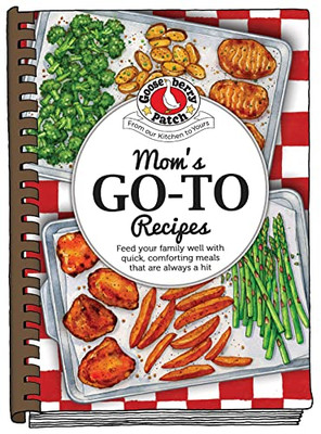 Moms Go-To Rezepte (tägliche Kochbuchsammlung) - Hardcover NEU Aufnäher, Stachelbeere