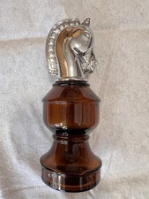 Vintage Avon Smart Move Knight Chess Piece Wild Country After Shave Empty Bottle