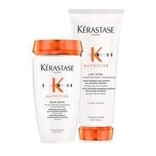 Kérastase Nutritive Shampoo and Conditioner Set, Routine for Dry 2 Piece Set 