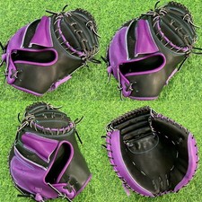 For hardball, new, unused, catcher's mitt, no label