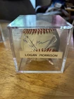 MLB Autographed Baseballs Lot of 5 Logan Morrison Bryan Price Darryl Strawberry…
