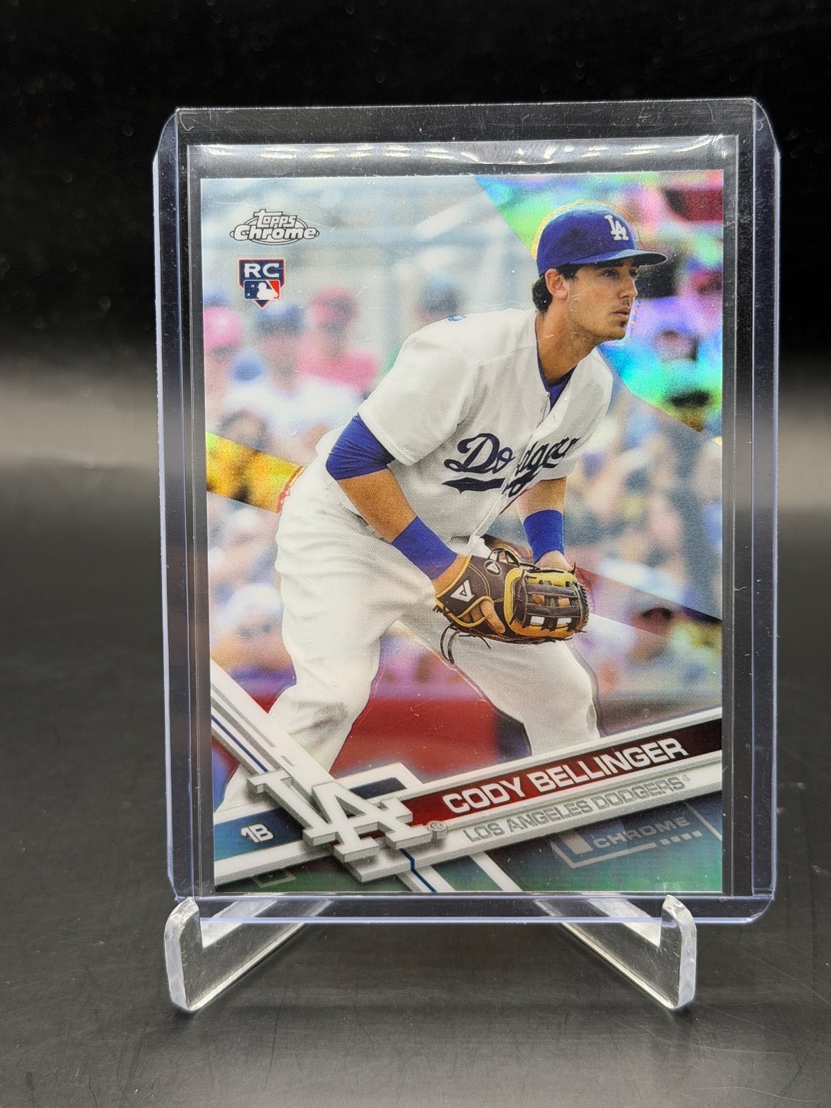 2017 Topps Chrome - Cody Bellinger #79 Refractor Rookie EL1