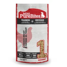 PureBites Freeze Dried Dog Treats 100 Natural Chicken Breast 21oz 160 Treats
