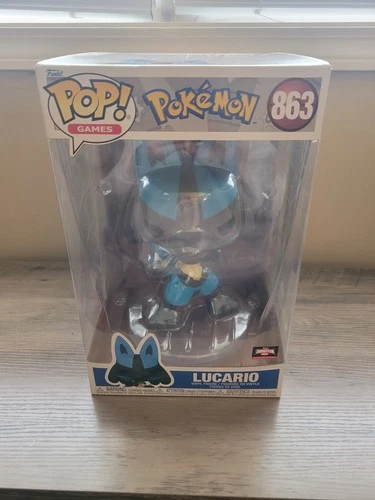 Funko Pop! Pokemon Lucario #863 Target Con Exclusive Large 10" Figure