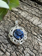 Ostrem 830s Silver  Pendant Norway Norwegian vintage estate 103