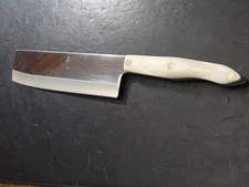 Cutco Knife 1735 KT Vegetable Knife Pearl White Handle 7.5" Blade Made in USA
