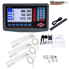 3 Achsen Digitalanzeige 30cm/50cm/60cm Linearskala 3-Achsen-DRO-Display-Kit DE