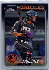 2024 Topps Chrome #82 Cedric Mullins Refractors