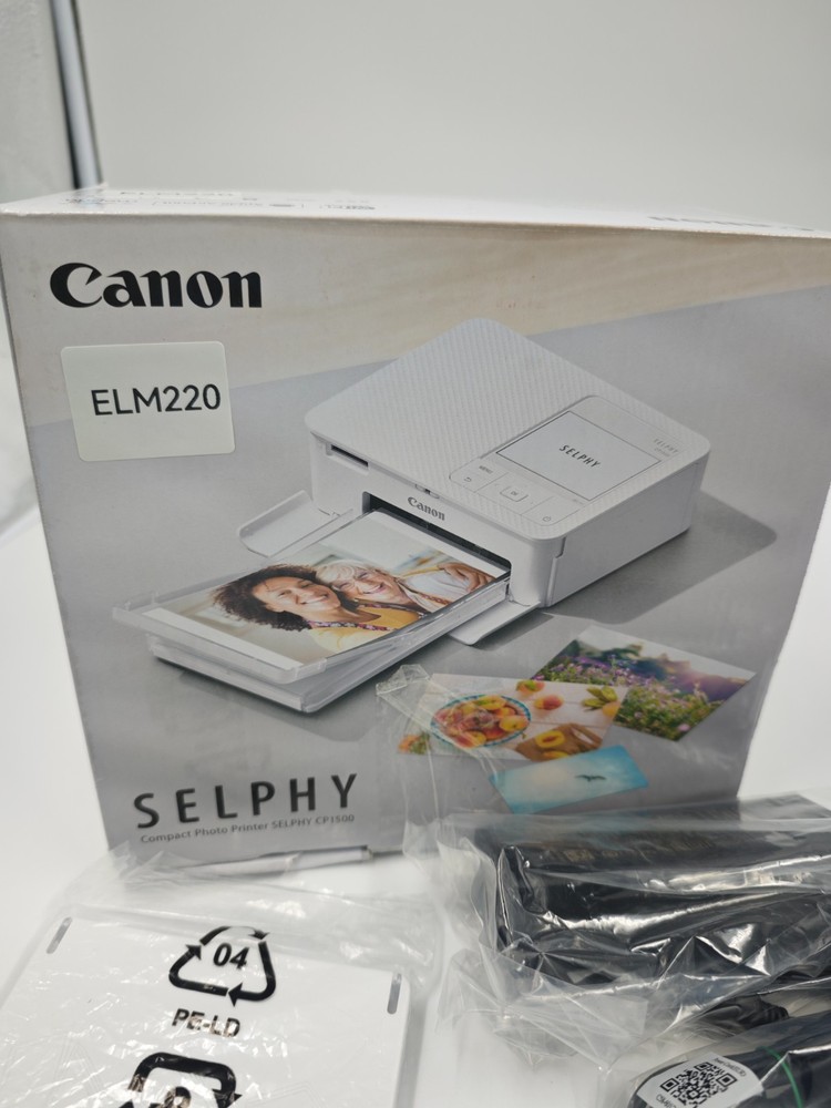 Canon Selphy Compact Photo Printer Selphy CP1500 - White | Used