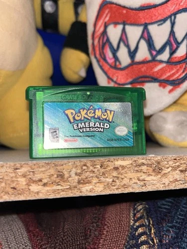 New ListingPokemon Emerald - Nintendo Game Boy Advance (Tested, Works!) Dry Battery 🔥🪫