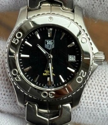 TAG Heuer WJ131B Link Senna Model Quartz Watch from Japan Working