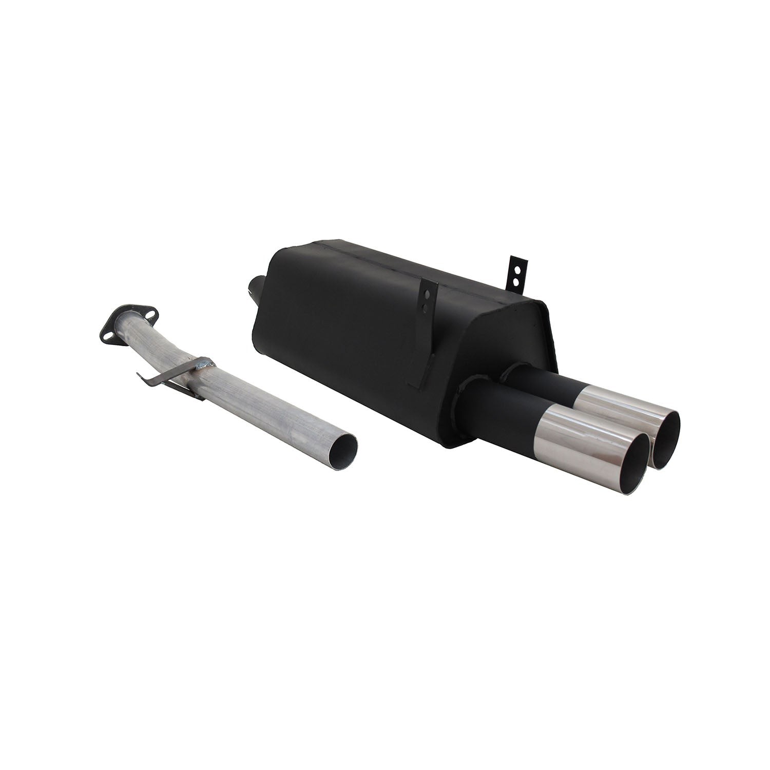 Silencieux sport BMW E36 Novus 2x76mm RL-Design pot échappement arrière
