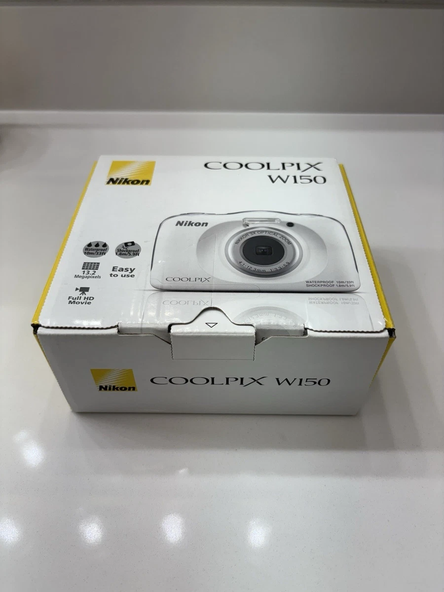 【中古】ニコン　COOLPIX W150 Nikon Coolpix W150 Digital Cameras 13.2 MP 3x Optical Zoom Camera