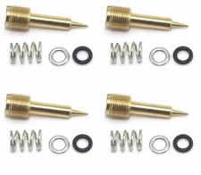 4SET For Suzuki GSXR400 GSXR750 GSXR1100W Carburetor Fuel Air Mixture Screw Set
