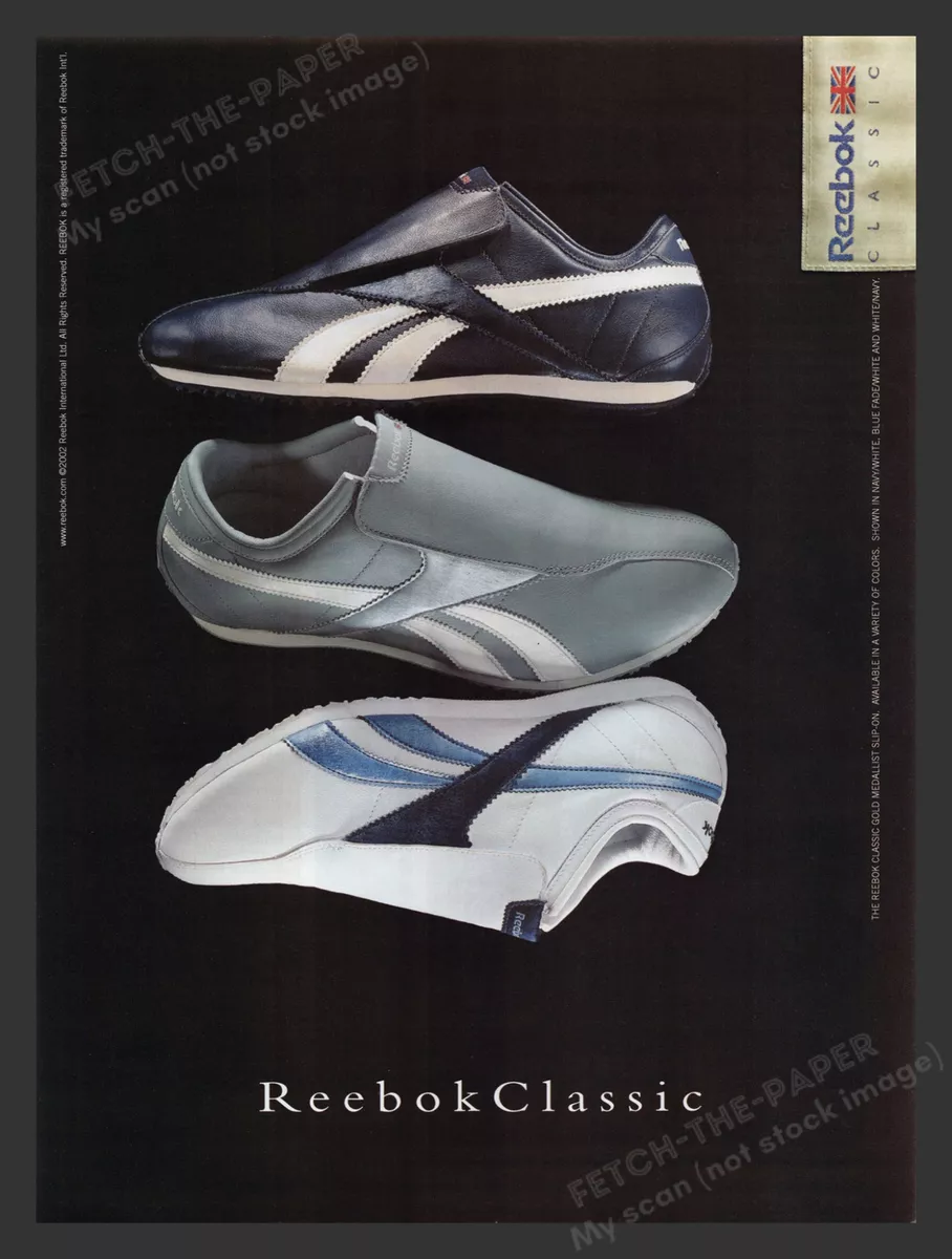 Reebok Classic Shoes Gold Medalist 2000s Print Advertisement 2002 | eBay