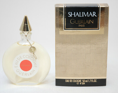 Guerlain Shalimar eau de cologne 50 ml. splash Vintage 80' edition