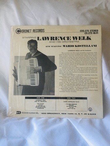 Lawrence Welk and His Orchestra (self titled) - Coronet LP - Picture 2 of 6