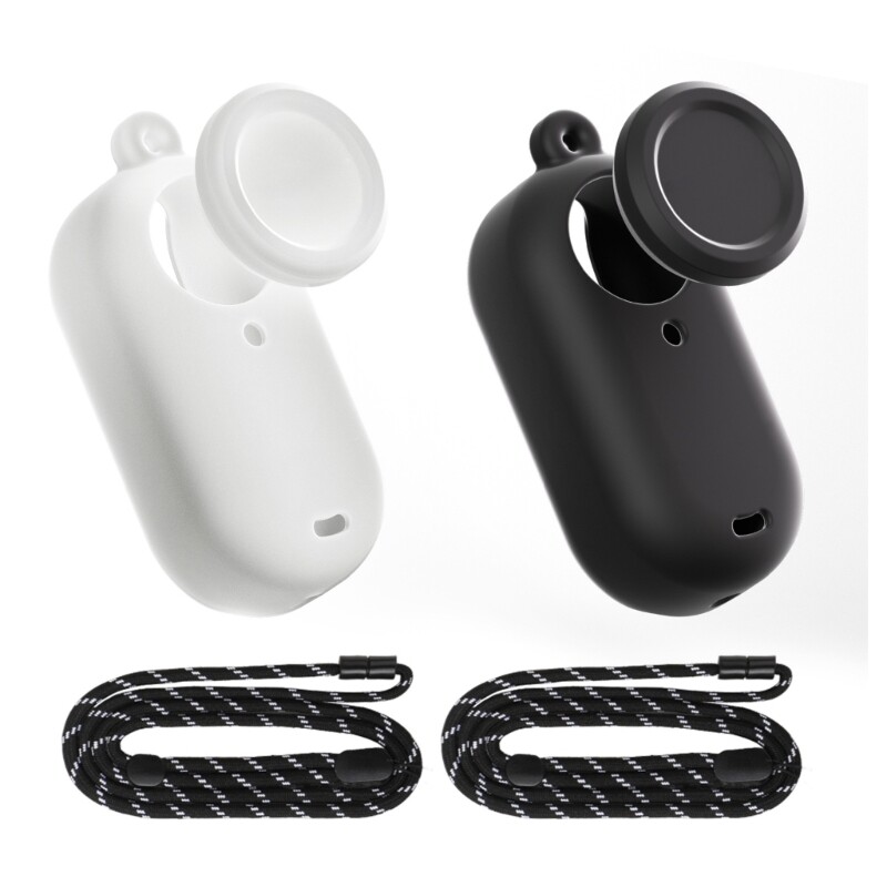 Silicone Housing Skin with Camera Lens Cover for 360 GO 3S Action Camera Repair