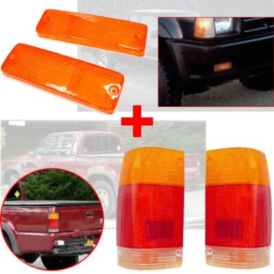FRONT BUMPER LIGHT TAILLIGHT GLASS MAZDA B2000 B2200 B2600 1985-1998