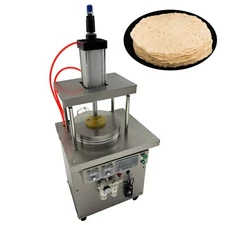Commercial Electric Dough Press Machine 35cm Pancake Presser CNC Control 110V