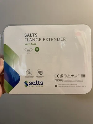 Salts Healthcare Flange Extender with Aloe X 30 Brand New