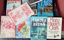 Suspense-Romance-HC-YOU PICK-Sandra Brown-Mary Higgins Clark -Carol H Clark