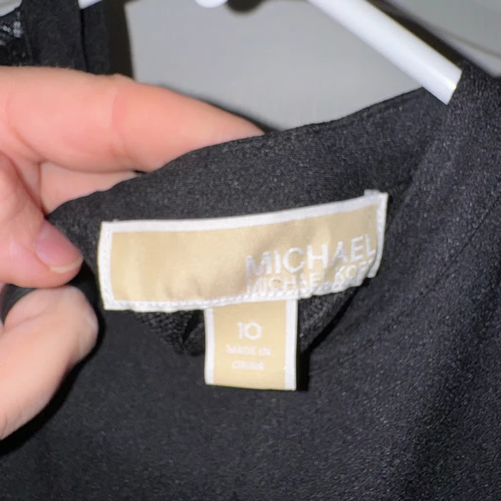 Abito MK Michael Kors in pizzo crepe taglia 10