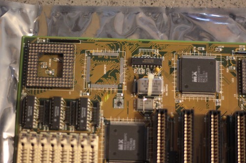 MSI MS-3132 Socket 3 AT mothebroard SIMM ISA MX chipset FOR APRTS OR REPAIR - Picture 10 of 11