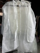 Case of 10 Medical Disposable Lab Coats Gowns