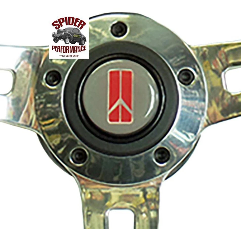 1969-1989 Oldsmobile steering wheel 14" GT TOURING - Image 3 of 4