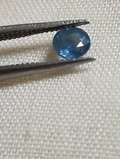 Ceylon Blue Sapphire 0.39 Ct Unheated Natural Round Shape Loose Gemstone