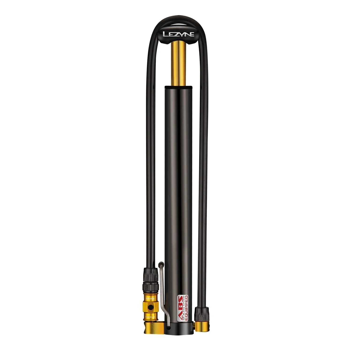 Lezyne Micro Floor Drive HV Hand Pump No Gauge - Gloss Black - 1-MP-MFDR-V204HV